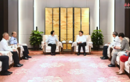 2026两岸海洋文化交流平台海南省活动开幕 苏辉致辞 冯飞拜会 刘小明致辞 李荣灿拜会